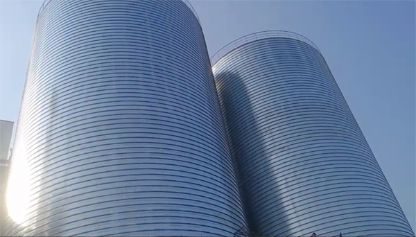 万州2座混凝土高架卷板仓