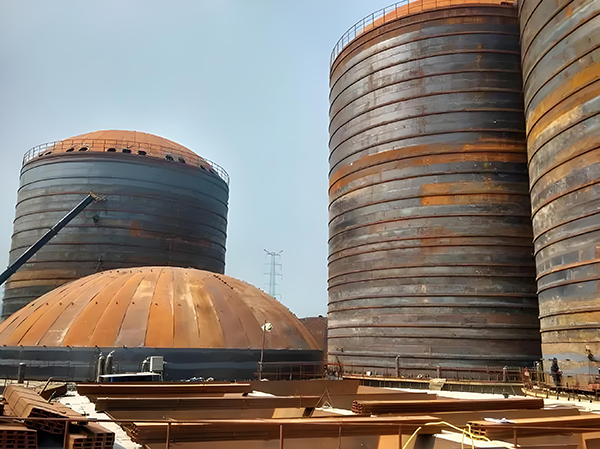 万州焦粉钢板仓